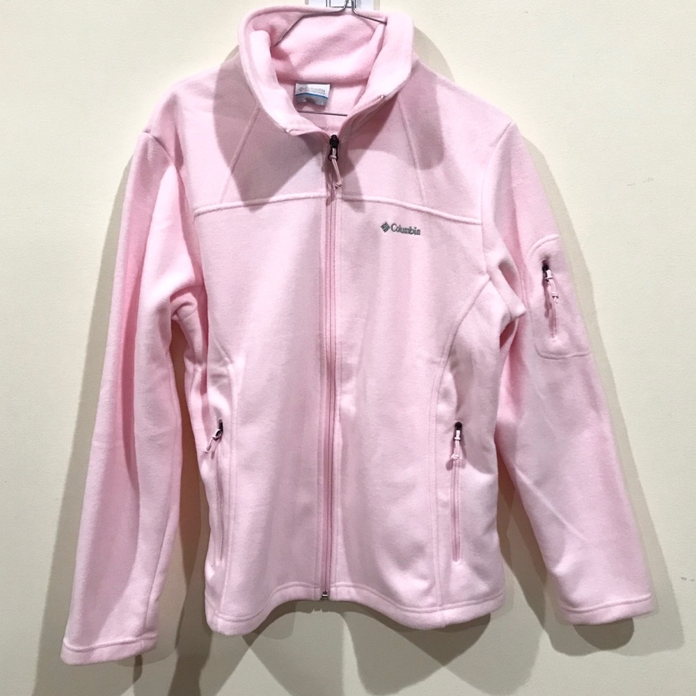 NEW Columbia Women’s Baby Pink Fleece Sweater